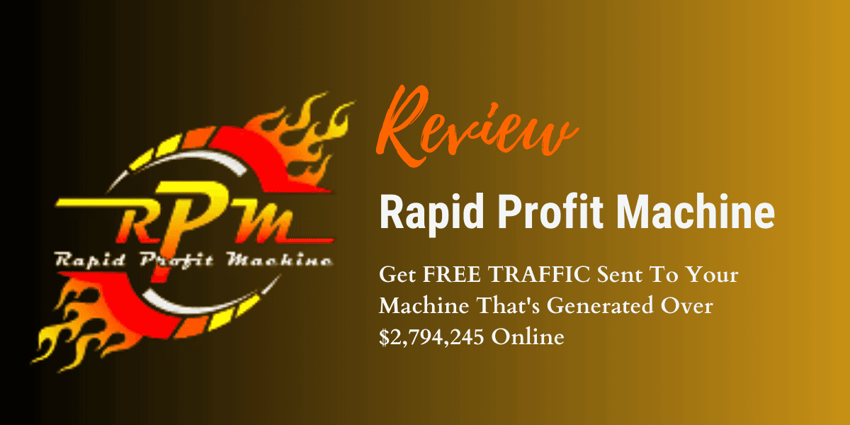 Rapid Profit Machine 3.0 Review